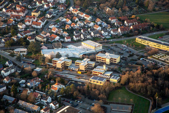 Paul Gillet Secondary School plus, Weinstraße; Gymnasium and large sports hall Edenkoben in Edenkoben in the state Rhineland-Palatinate, Germany