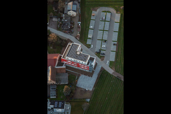 Aerial view of MVZ FiTZ GmbH - Pediatric and Adolescent Practice in Maikammer in the state Rhineland-Palatinate, Germany