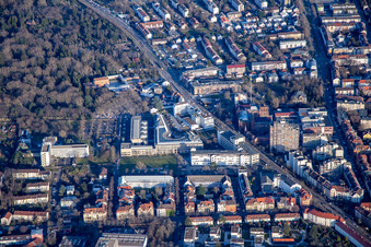 Haid-und-Neu-Straße in the district Oststadt in Karlsruhe in the state Baden-Wuerttemberg, Germany