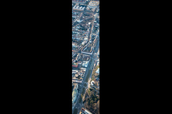 Kaiserallee x Karlstr in the district Südweststadt in Karlsruhe in the state Baden-Wuerttemberg, Germany