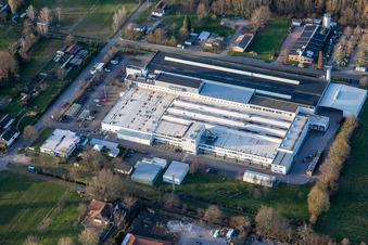 WEBASTO in the district Schaidt in Wörth am Rhein in the state Rhineland-Palatinate, Germany