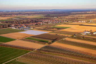 From the southwest in Winden in the state Rhineland-Palatinate, Germany