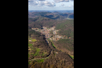 Sleeping Beauty of the Palatinate in Dörrenbach in the state Rhineland-Palatinate, Germany