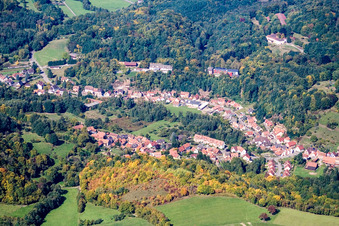 Rott in the state Bas-Rhin, France out of the air