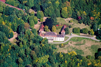 Oblique view of Weiler in the state Bas-Rhin, France