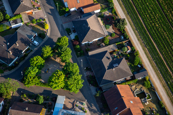 South Ring from the west in Kuhardt in the state Rhineland-Palatinate, Germany from above