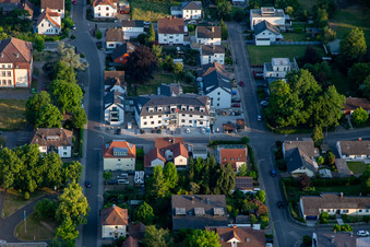New building on Scheffelstr in Kandel in the state Rhineland-Palatinate, Germany