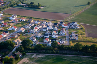New development area in Kandel in the state Rhineland-Palatinate, Germany
