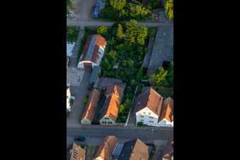 Saarstr in Kandel in the state Rhineland-Palatinate, Germany out of the air