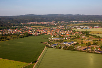 Herzfeldweg in the district Rieder in Ballenstedt in the state Saxony-Anhalt, Germany