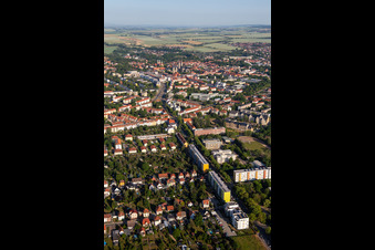 Wilhelm-Trautewein-Straße in Halberstadt in the state Saxony-Anhalt, Germany