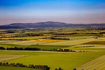 Brocken from the northeast in the district Schierke in Wernigerode in the state Saxony-Anhalt, Germany