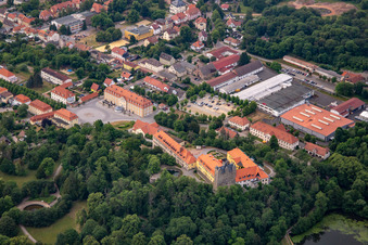 Castle and Castle Park Ballenstedt eV in Ballenstedt in the state Saxony-Anhalt, Germany