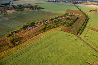 Devil's Wall in the district Weddersleben in Thale in the state Saxony-Anhalt, Germany