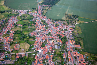 Street of Peace in the district Westerhausen in Thale in the state Saxony-Anhalt, Germany