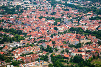 Collegiate Church of St. Servatius in Quedlinburg in the state Saxony-Anhalt, Germany