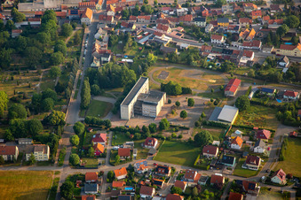 Ludwig Gleim Secondary School in the district Ermsleben in Falkenstein in the state Saxony-Anhalt, Germany