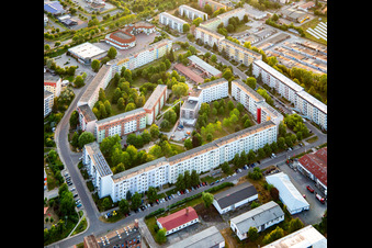 Prefabricated buildings Berthold-Brechtstr in Blankenburg in the state Saxony-Anhalt, Germany