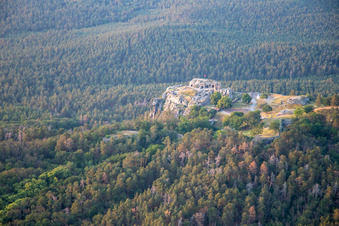 Regenstein Castle and Fortress in Blankenburg in the state Saxony-Anhalt, Germany
