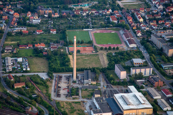 Chimney in Blankenburg in the state Saxony-Anhalt, Germany
