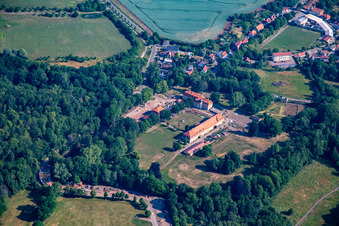Bernstein Schloss Meisdorf and Waldhotel Forsthaus GmbH in the district Meisdorf in Falkenstein in the state Saxony-Anhalt, Germany