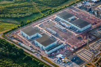 TransnetBW GmbH, DC substation in Philippsburg in the state Baden-Wuerttemberg, Germany