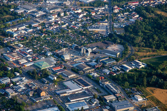 Nachtweide commercial area in Speyer in the state Rhineland-Palatinate, Germany
