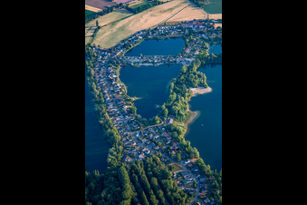 Sonnensee in Binsfeld in Speyer in the state Rhineland-Palatinate, Germany