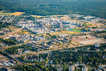 E Franklin Residential Complex in the district Käfertal in Mannheim in the state Baden-Wuerttemberg, Germany