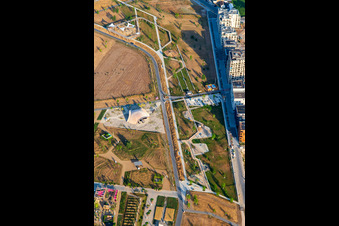 Pfitzenmeier Power Garden in Spinelli Park at the Federal Garden Show (BUGA) 2023 in the district Käfertal in Mannheim in the state Baden-Wuerttemberg, Germany