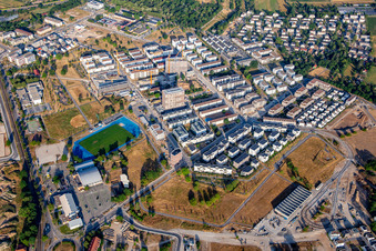 George Washington Street in the district Käfertal in Mannheim in the state Baden-Wuerttemberg, Germany