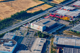 XXXLutz Mann Furniture Mannheim in the district Vogelstang in Mannheim in the state Baden-Wuerttemberg, Germany