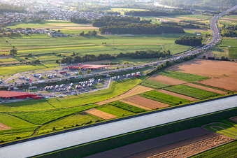 Petrol service area - Bencinski servis - Maribor AC Vzhod on the E59 in Maribor in the state Slovenia, Slovenia
