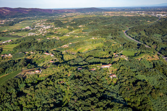 Lijak and Vipava Valley to the west in Renče-Vogrsko in the state Slovenia, Slovenia