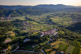 Holy Cross Castle / Grad Vipavski Križ in Ajdovščina in the state Slovenia, Slovenia