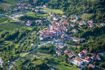 Nova Gorica in the state Slovenia, Slovenia out of the air