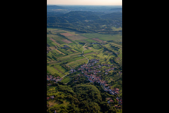 Nova Gorica in the state Slovenia, Slovenia seen from above