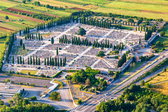 Cemetery Cimitero monumentale di Gorizia in Gorizia in the state Gorizia, Italy