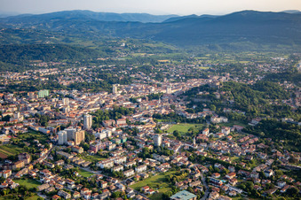 City center in Gorizia in the state Gorizia, Italy