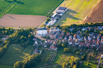 New residential building in the district Schaidt in Wörth am Rhein in the state Rhineland-Palatinate, Germany