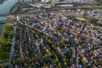 Hermann-Dietrich-Straße in Kehl in the state Baden-Wuerttemberg, Germany