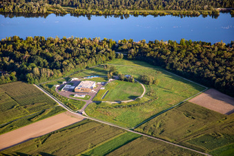 At the end of Rue Fin de Banlieue in Plobsheim in the state Bas-Rhin, France