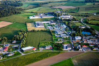 Industrial Zone de Krafft in Erstein in the state Bas-Rhin, France