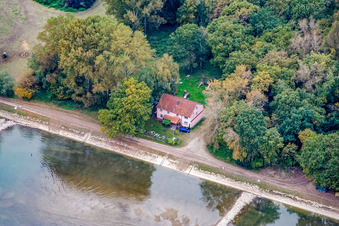 Neuburgweier, customs port in Au am Rhein in the state Baden-Wuerttemberg, Germany