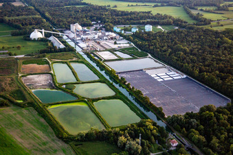 Sucrerie d'ERSTEIN / Cristal Union in Erstein in the state Bas-Rhin, France