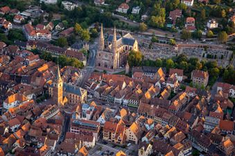 Church of Saints Peter and Paul in Obernai in the state Bas-Rhin, France