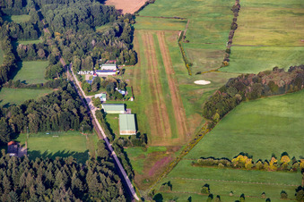 Airport Schweighofen EDRO in Schweighofen in the state Rhineland-Palatinate, Germany