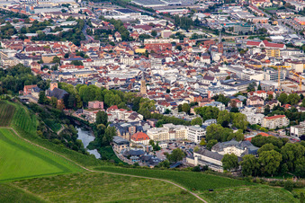 Thermal baths on the Nahe island in Bad Kreuznach in the state Rhineland-Palatinate, Germany