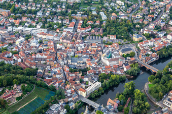 Old Town in Bad Kreuznach in the state Rhineland-Palatinate, Germany