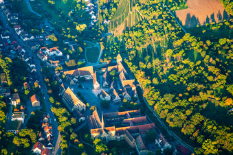 Aerial photograpy of Monastery Maulbronn in Maulbronn in the state Baden-Wuerttemberg, Germany